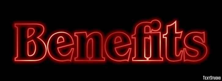 Benefits Text Effect