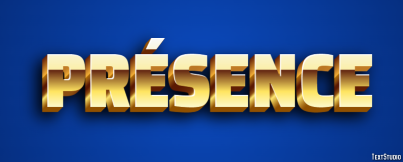 Présence Effet de Texte