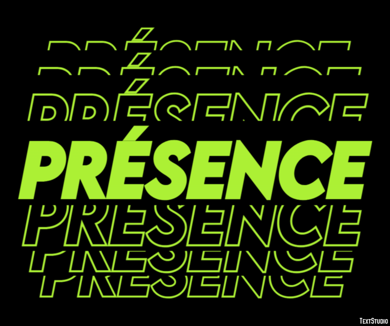 Présence Effet de Texte