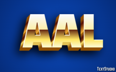 Aal Texteffekt