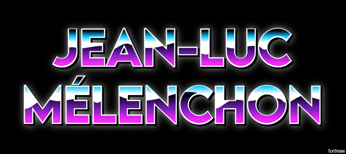 Jean-Luc Mélenchon Text Effect