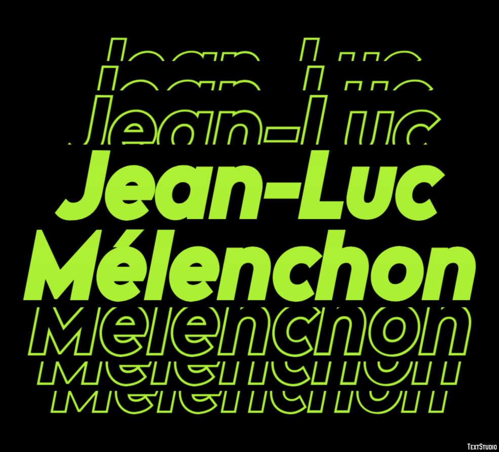 Jean-Luc Mélenchon Efeito do texto