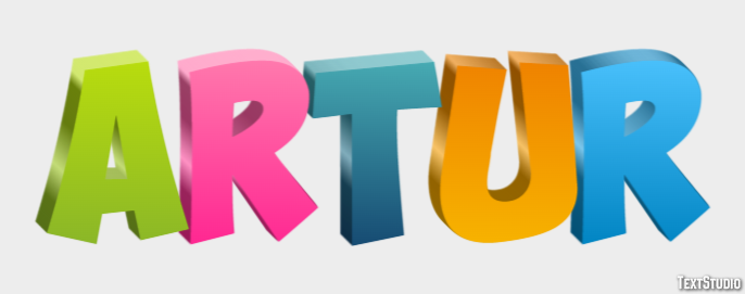 Artur Text effect