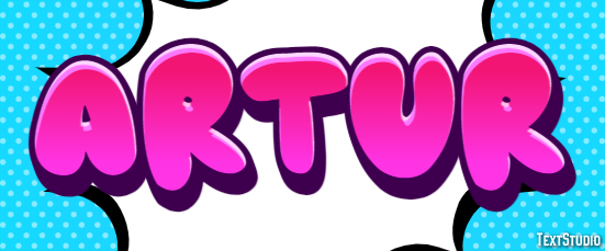 Artur Text effect