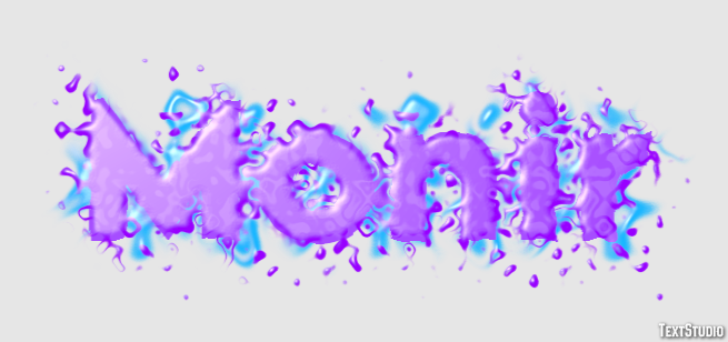 Monir Text effect