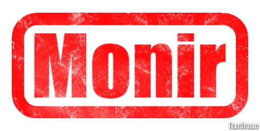 Monir Text effect