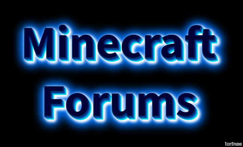Minecraft Forums Tekst Effect