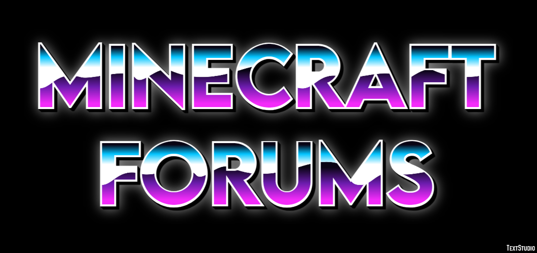 Minecraft Forums Tekst Effect