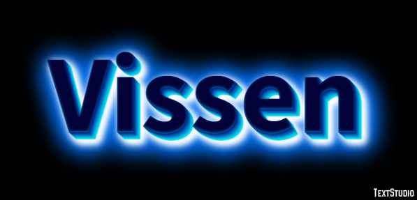 Vissen Effetto testo