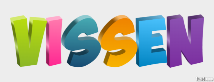 Vissen Effetto testo