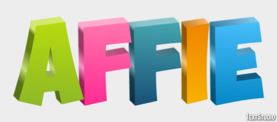 Affie Efecto de Texto