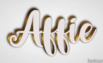 Affie Efecto de Texto