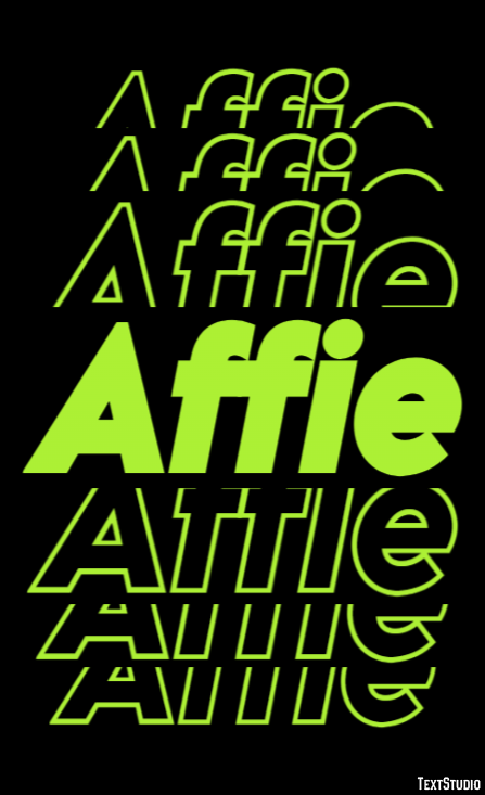 Affie Text Effect