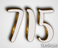 715 Efeito de texto