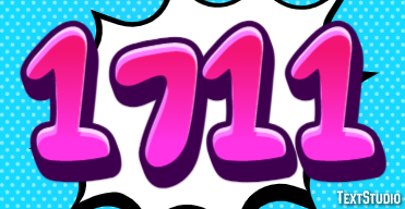 1711 Эффект текста