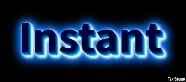 Instant Effet de texte