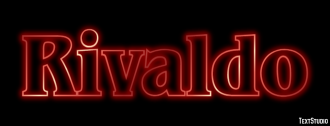 Rivaldo Text Effect