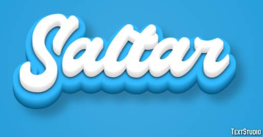 Saltar Efekt tekstowy