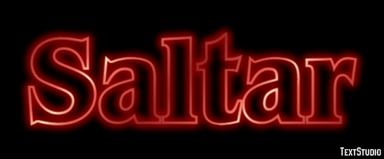 Saltar Efekt tekstowy