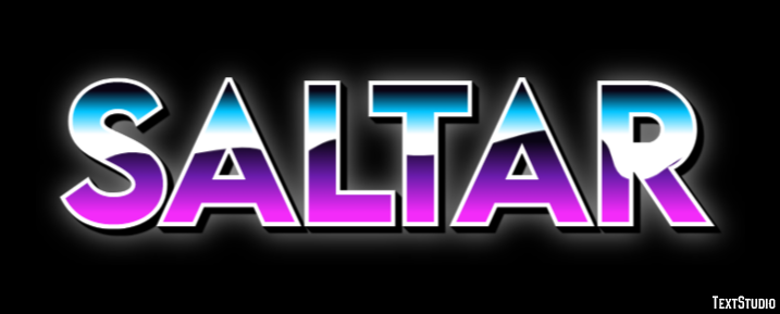 Saltar Efekt tekstowy