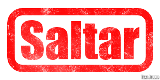 Saltar Efekt tekstowy