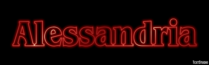 Alessandria Effetto testo