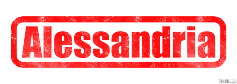 Alessandria Effetto testo