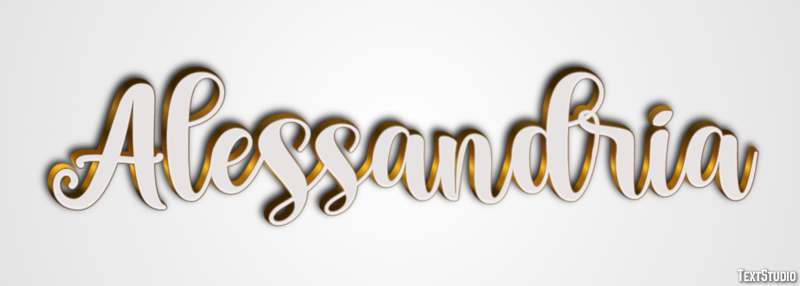 Alessandria Effetto testo