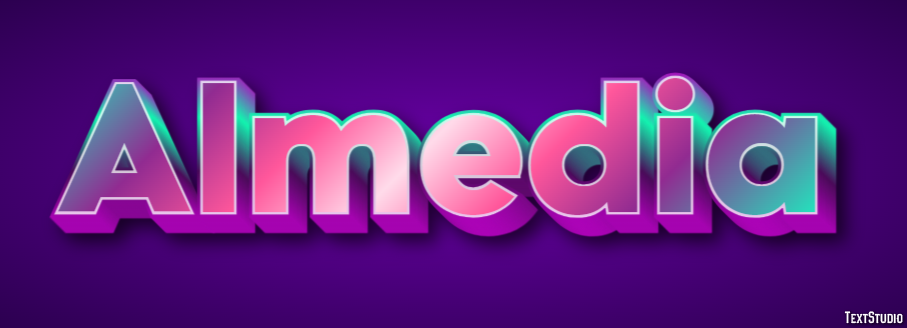 Almedia Texteffekt