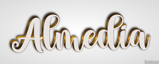 Almedia Texteffekt