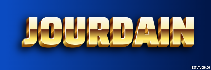 Jourdain Text Effect And Logo Design Name Jourdain Text Effect And Logo Design Name