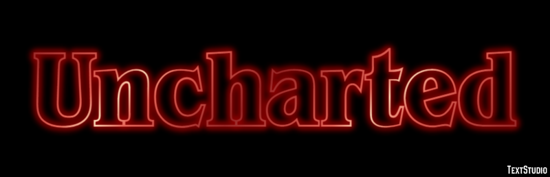 Uncharted Efekt tekstowy