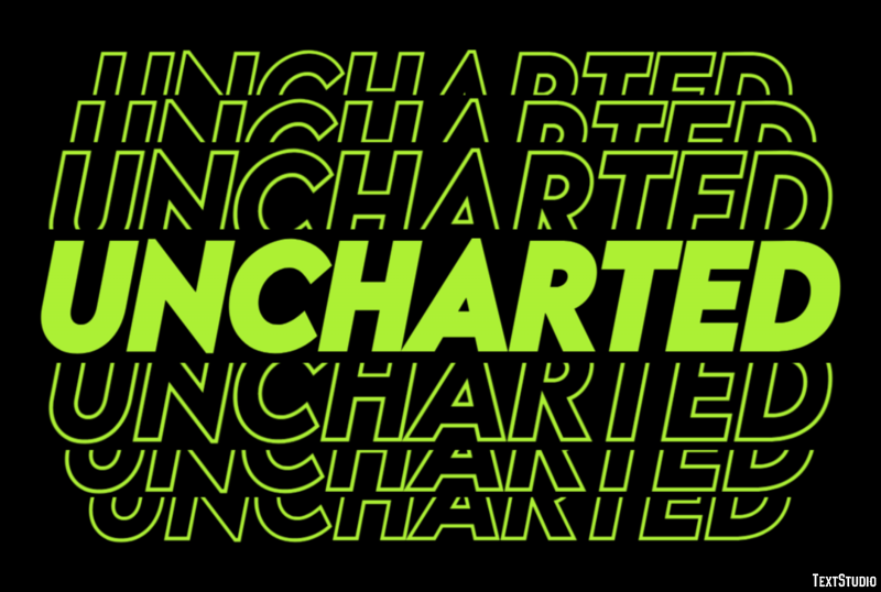 Uncharted Efekt tekstowy