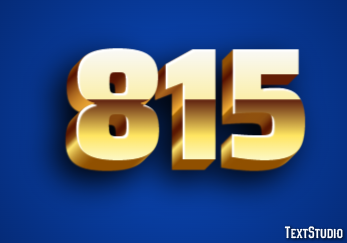 815 Text Effect