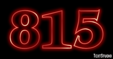 815 Text Effect