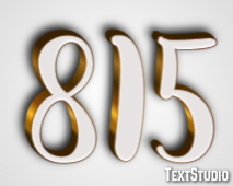 815 Text Effect