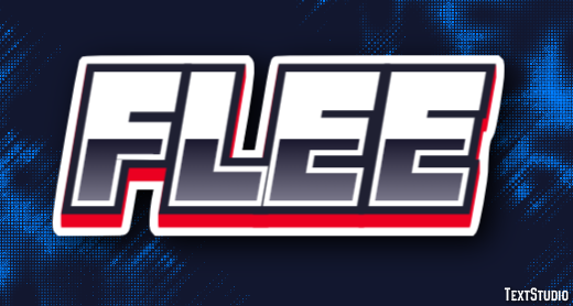 Flee Text Effect