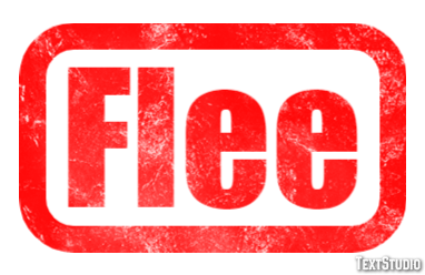 Flee Text Effect
