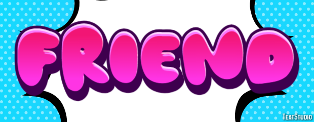 Friend Text effect