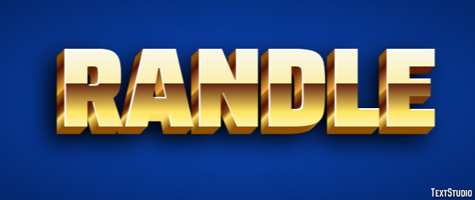 Randle Text Effect