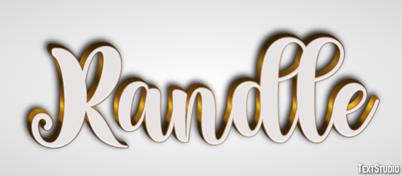 Randle Text effect
