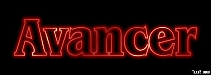 Avancer Texteffekt