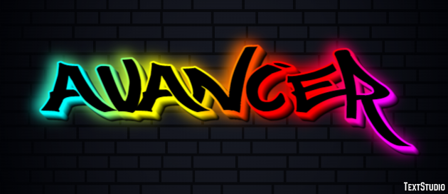 Avancer Texteffekt