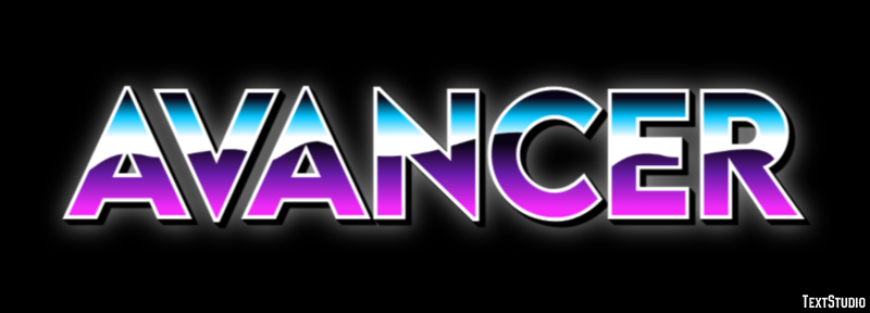 Avancer Texteffekt