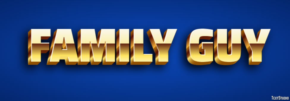 Family Guy Text effect