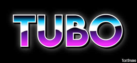 Tubo Tekst Effect