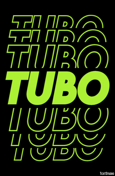 Tubo Tekst Effect