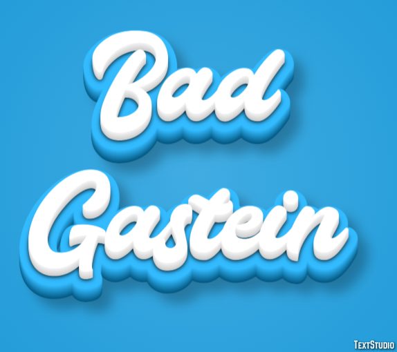 Bad Gastein Effetto testo