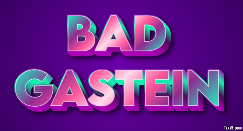 Bad Gastein Effetto testo