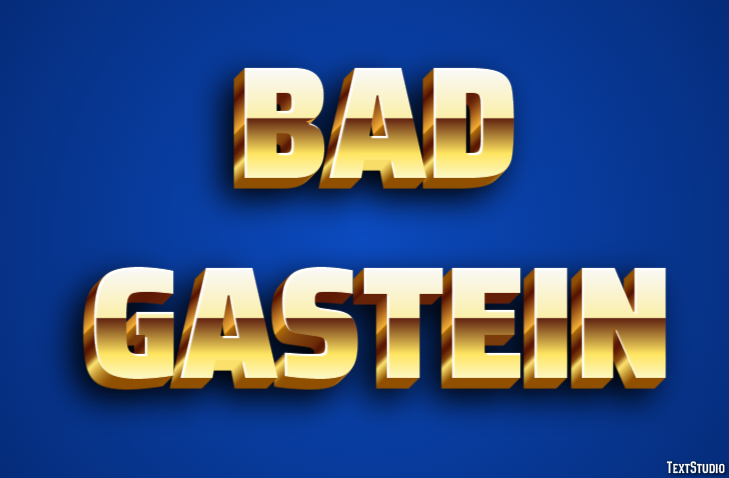 Bad Gastein Effetto testo
